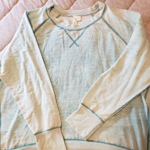 Aqua Blue Long Sleeve Shirt